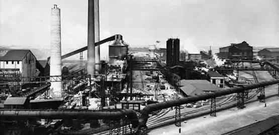 The Corby iron and steel industry